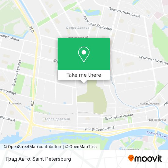 Град Авто map