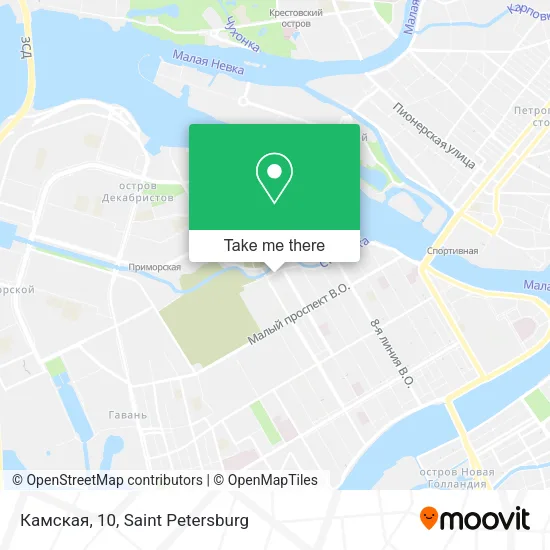 Камская, 10 map