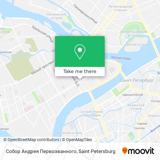 Собор Андрея Первозванного map