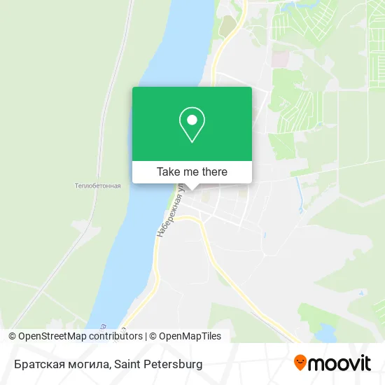 Братская могила map