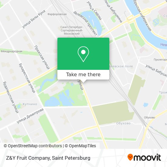 Z&Y Fruit Company map