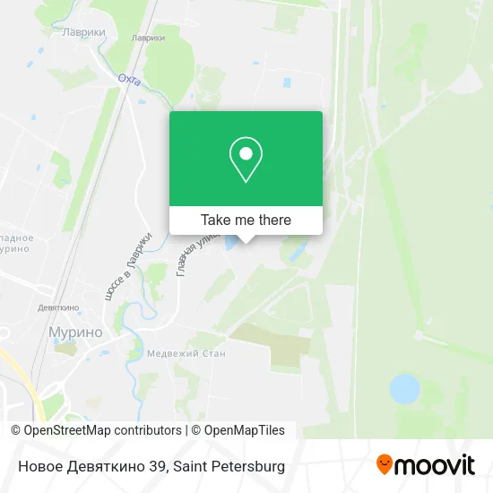 Новое Девяткино 39 map