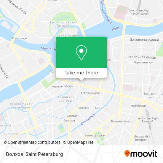 Волхов map