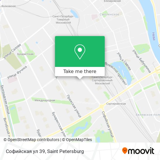 Софийская ул 39 map
