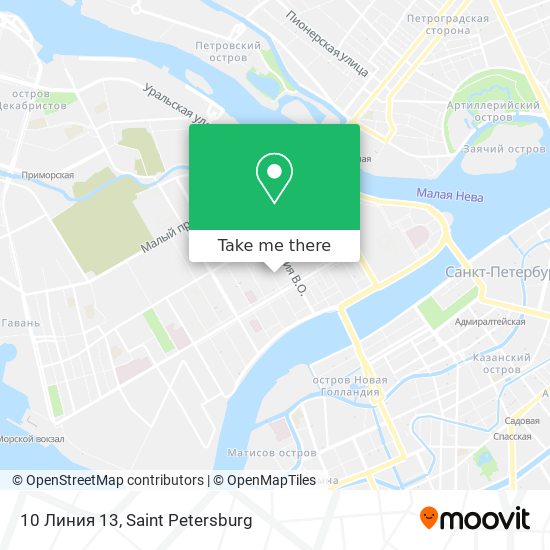 10 Линия 13 map