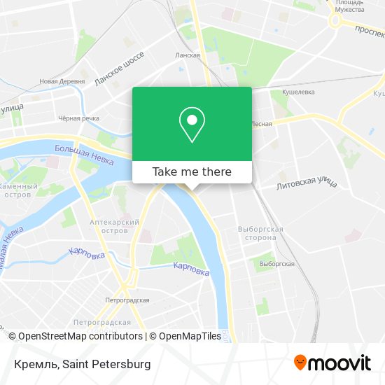 Кремль map