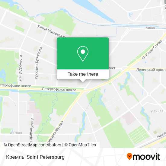 Кремль map
