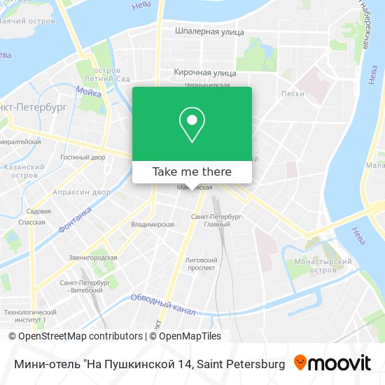 Мини-отель "На Пушкинской 14 map