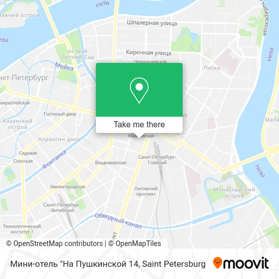 Мини-отель "На Пушкинской 14 map