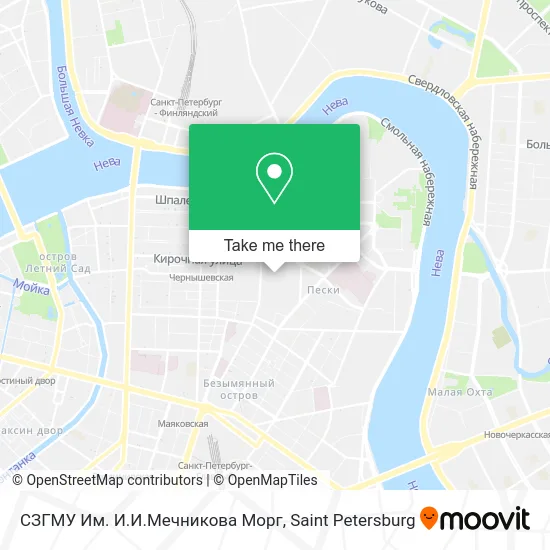 СЗГМУ Им. И.И.Мечникова Морг map