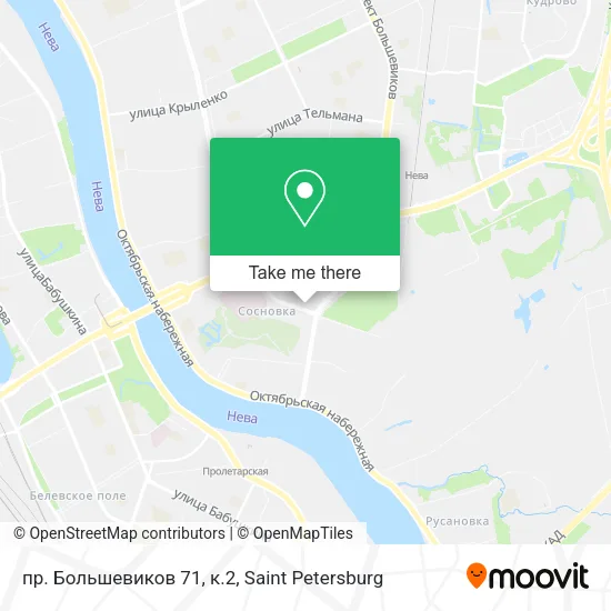 пр. Большевиков 71, к.2 map