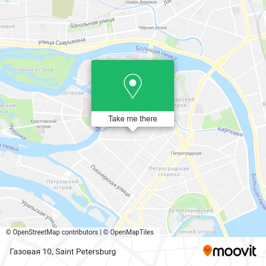 Газовая 10 map