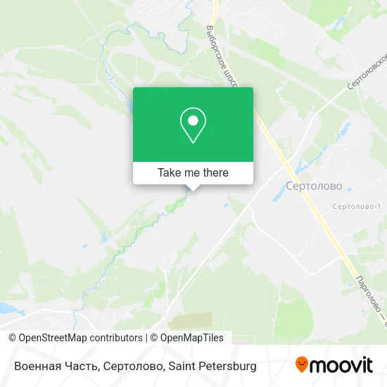 Военная Часть, Сертолово map