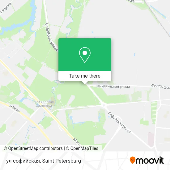 ул софийская map