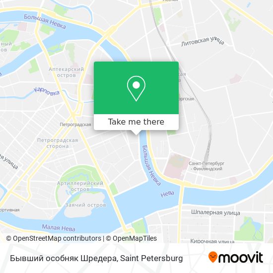 Бывший особняк Шредера map