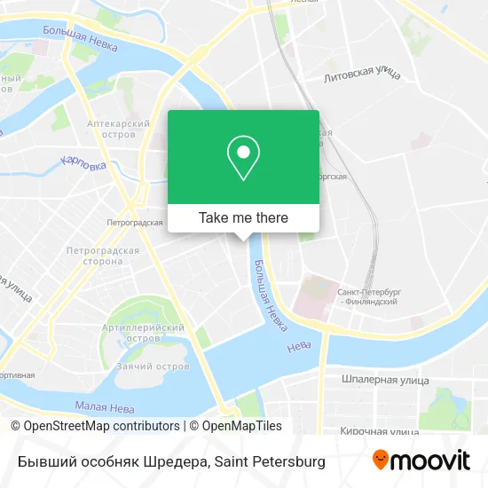 Бывший особняк Шредера map