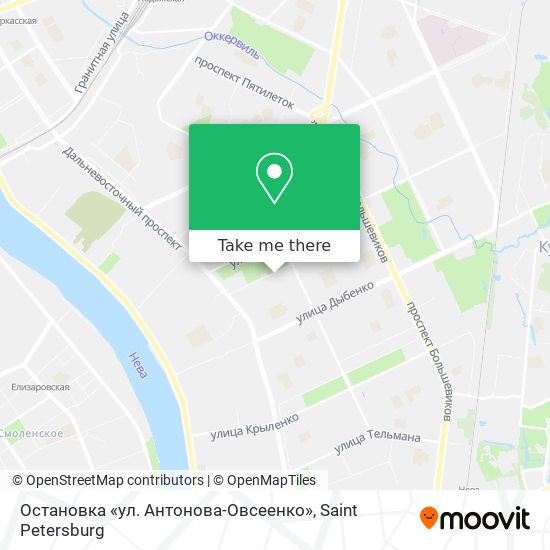 Остановка «ул. Антонова-Овсеенко» map