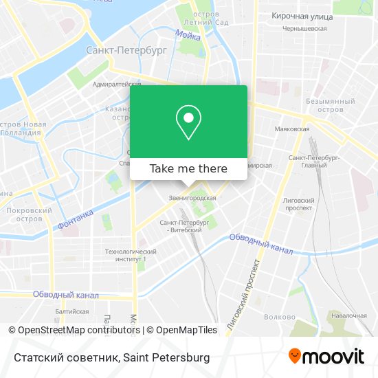 Статский советник map