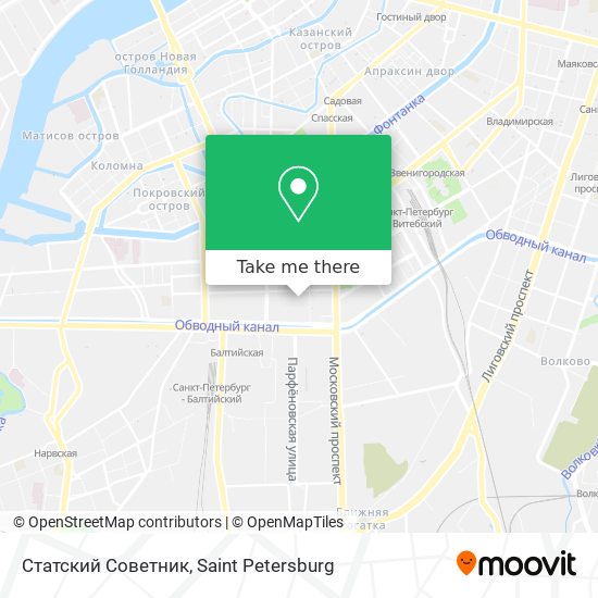 Статский Советник map