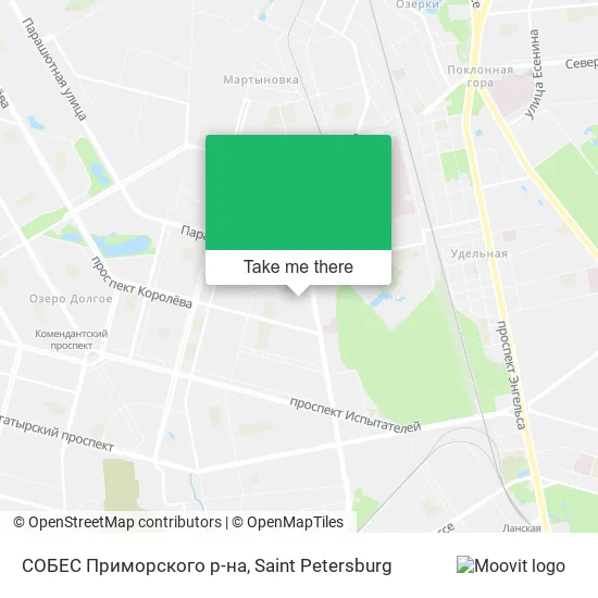 СОБЕС Приморского р-на map