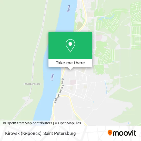 Kirovsk (Кировск) map