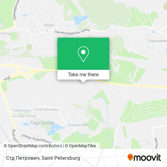Стд Петрович map