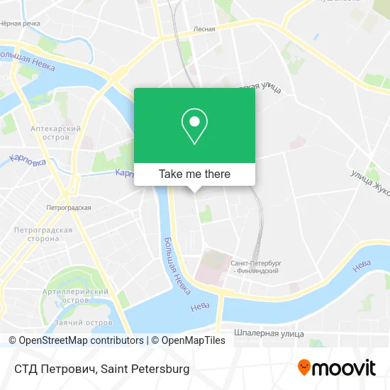СТД Петрович map