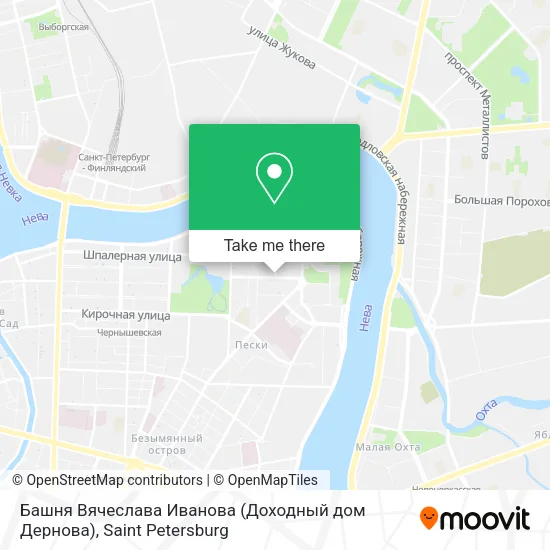 Башня Вячеслава Иванова (Доходный дом Дернова) map