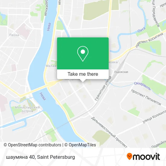 шаумяна 40 map