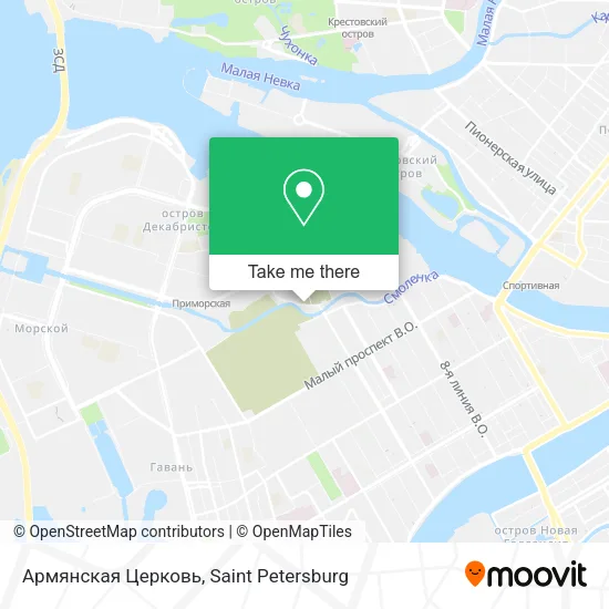 Армянская Церковь map