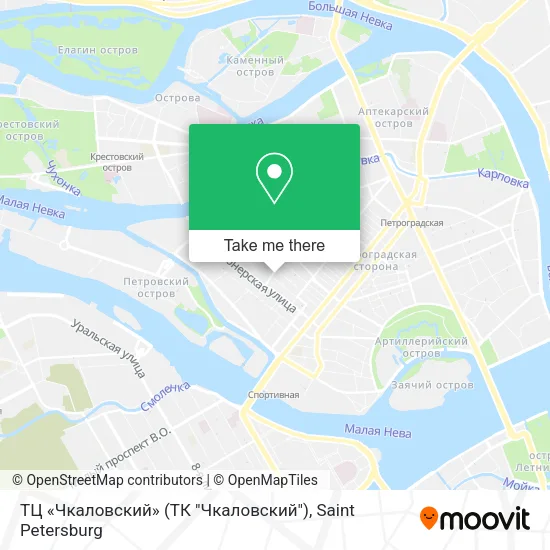 ТЦ «Чкаловский» (ТК "Чкаловский") map