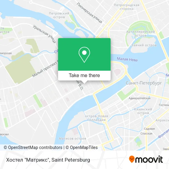 Хостел "Матрикс" map