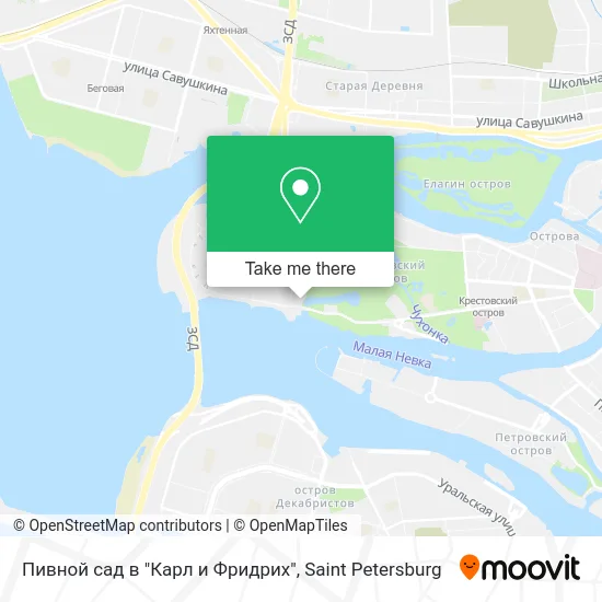 Пивной сад в "Карл и Фридрих" map