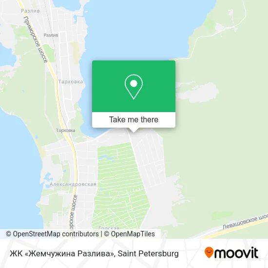 ЖК «Жемчужина Разлива» map