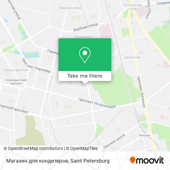 Магазин для кондитеров map