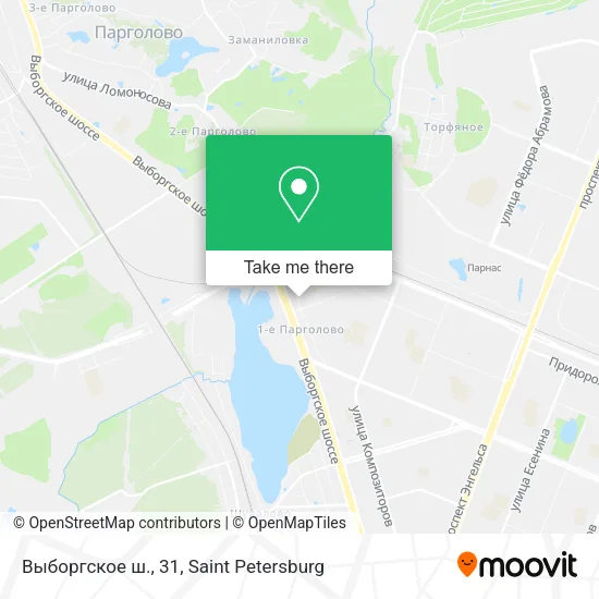 Выборгское ш., 31 map