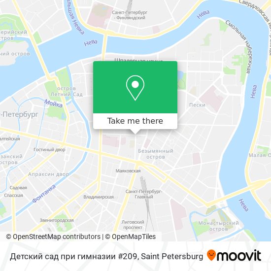 Детский сад при гимназии #209 map
