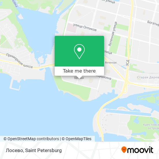 Лосево map
