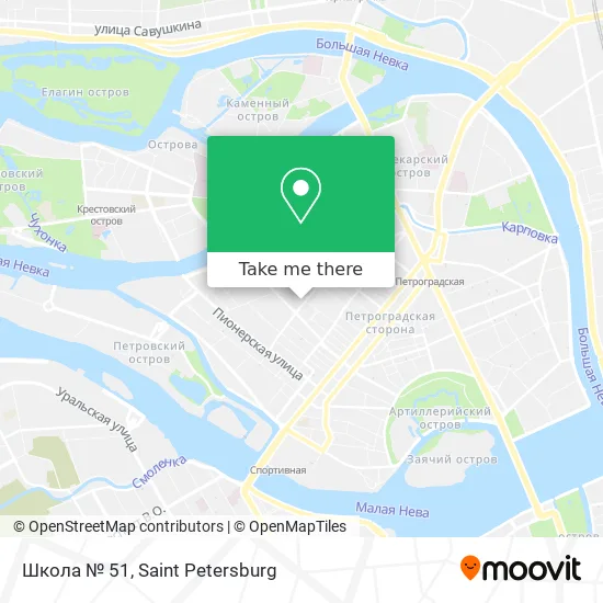Школа № 51 map