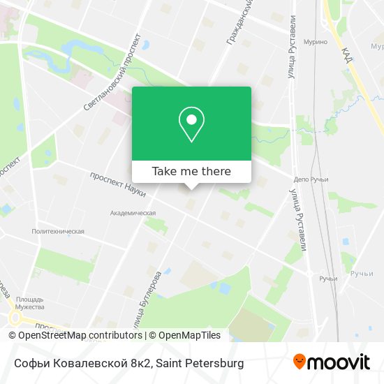 Софьи Ковалевской 8к2 map