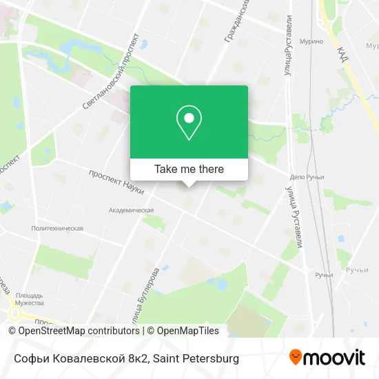 Софьи Ковалевской 8к2 map