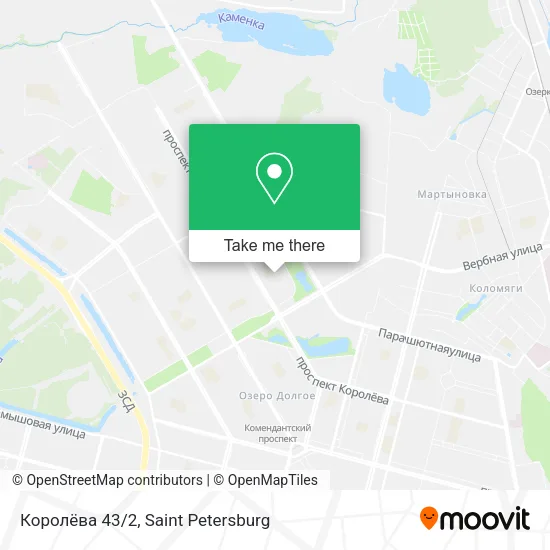 Королёва 43/2 map