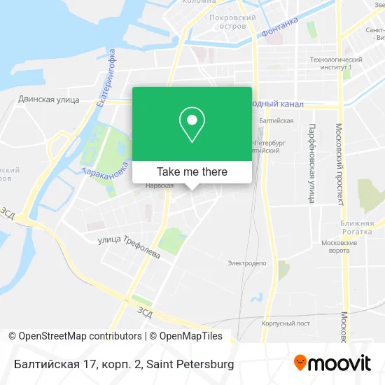 Балтийская 17, корп. 2 map