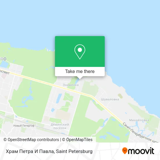 Храм Петра И Павла map