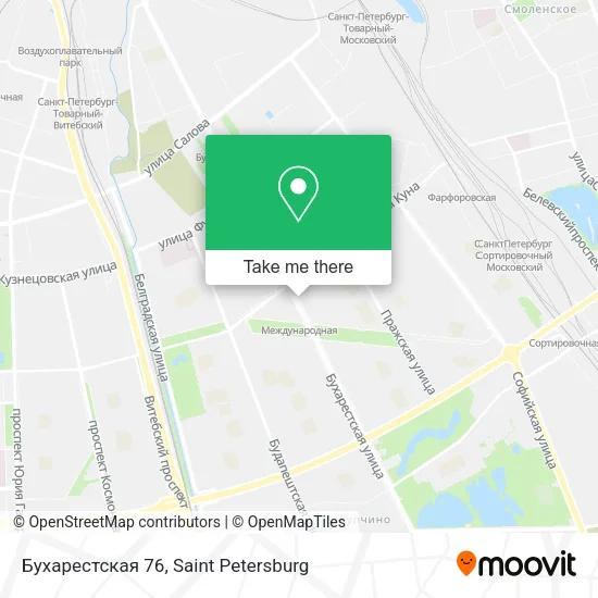 Бухарестская 76 map