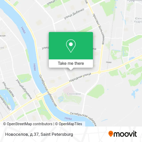 Новоселов, д.37 map