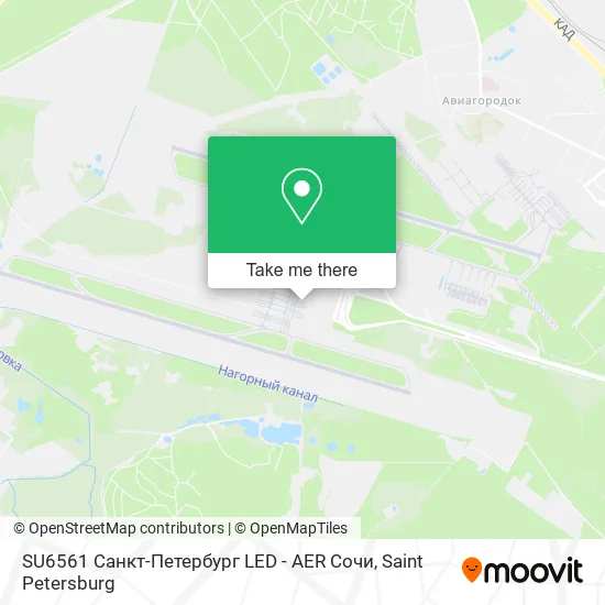 SU6561 Санкт-Петербург LED - AER Сочи map