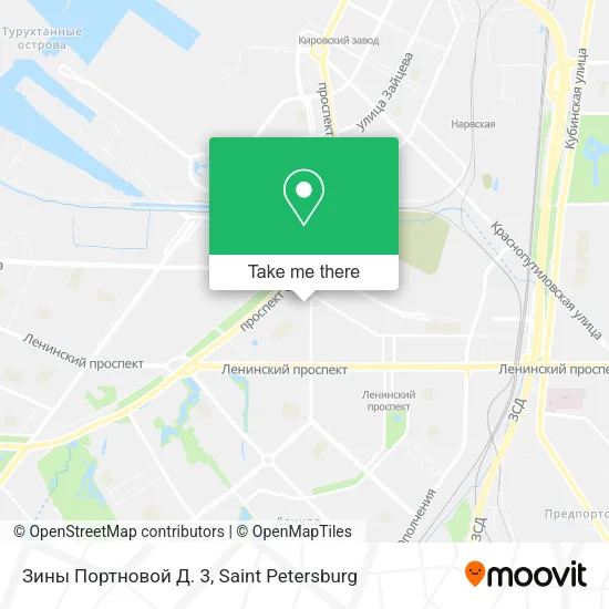 Зины Портновой Д. 3 map