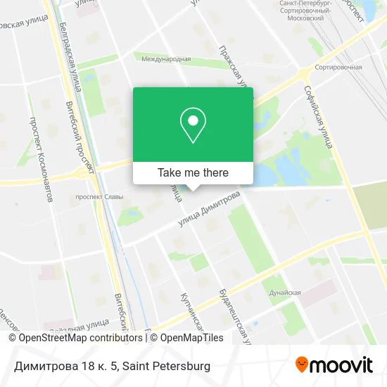 Димитрова 18 к. 5 map