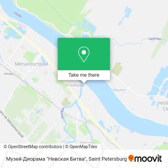 Музей-Диорама "Невская Битва" map